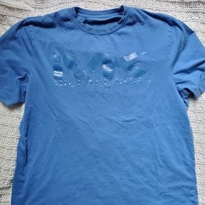 Michael Kors Men's Large Blue Shirt